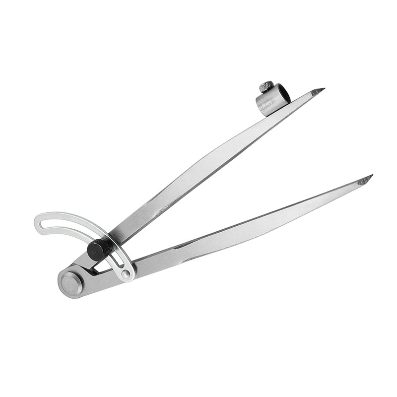 La Bàn 8 Inch 200mm Chia Cánh Chính Xác Với Ngăn Đựng Bút Chì Cho Gỗ Và Da