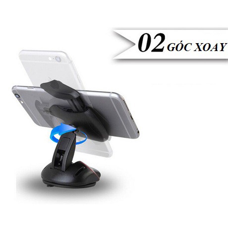 Giá đỡ điện thoại xoay 360  gấp gọn giống chuột máy tính