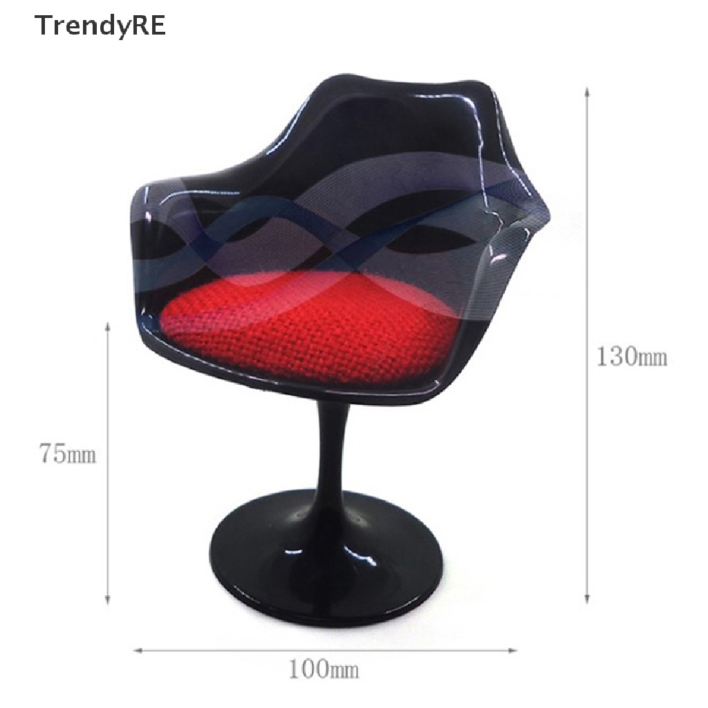 1 Mô Hình Ghế Tròn Mini Trang Trí Nhà Búp Bê