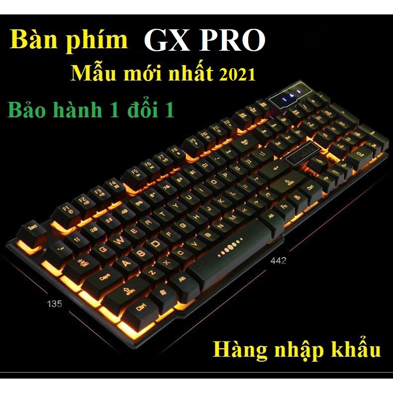 Ban phim may tinh, chơi game, Version 2022 Led 7 Màu - Top 10 mẫu Đẹp, Chất, Giá Tốt, độ nhạy cao bảo hành 1 đổi 1