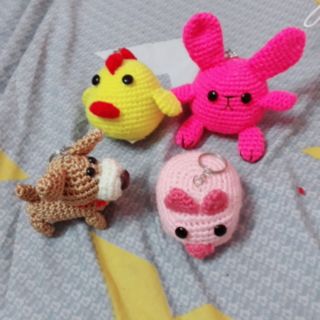 Gấu bông móc khóa