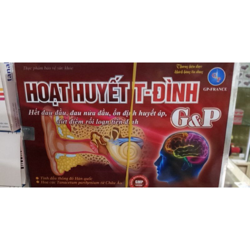 HOẠT HUYẾT T_ĐÌNH G&amp;P hộp 30 viên