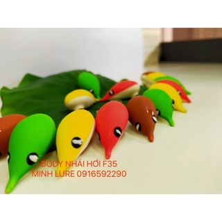 Body mồi giả nhái hơi f35 siêu nhạy cá