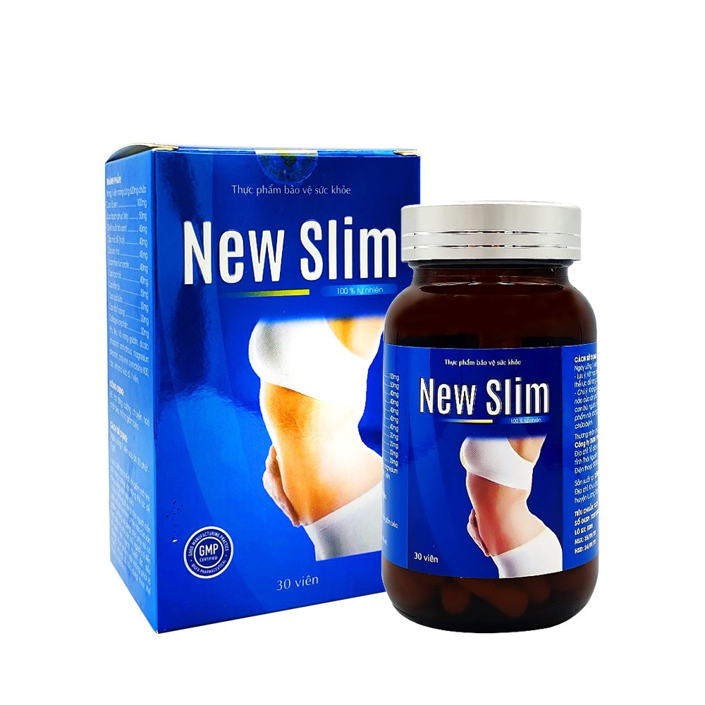 Giảm cân cấp tốc New Slim giúp giảm cân nhanh, giảm cân an toàn hiệu quả cho người có cơ địa khó (30 viên) | BigBuy360 - bigbuy360.vn