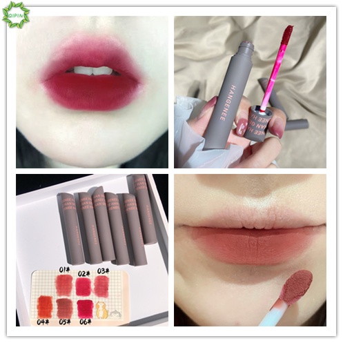 [Hàng mới về] Son môi độc đáo cho người mới bắt đầu 6 màu tùy chọn