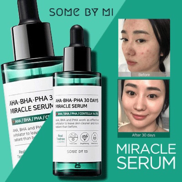 Tinh Chất "Thần Kỳ" Some By Mi AHA-BHA-PHA 30 Days Miracle Serum [Trị Sạch Mụn Chỉ Trong 30 Ngày]