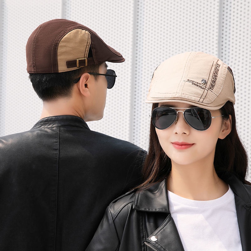 Mũ Beret Thời Trang Mùa Hè Phong Cách Hàn Quốc Cho Nam Và Nữ