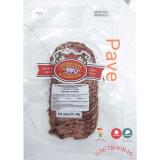 XÚC XÍCH KHÔ TẨM TIÊU - PAVE - BAO 500G