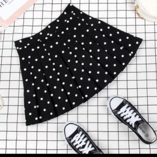 chân váy xếp ly, chấm bi trẻ em