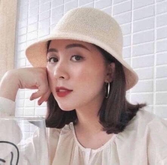 MŨ BUCKET CÓI CHỮ M SIÊU XINH