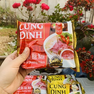 GÓI PHỞ CUNG ĐÌNH 68g/goi [vị bò/gà]