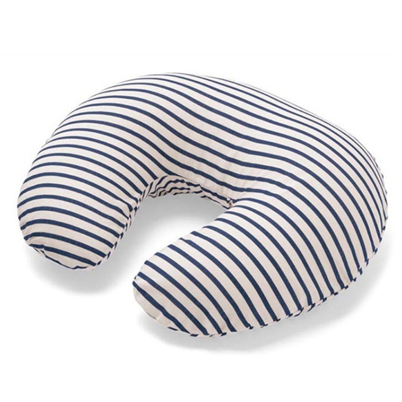 Gối Cotton Hình Chữ U Đa Năng Hỗ Trợ Mẹ Chăm Sóc Bé
