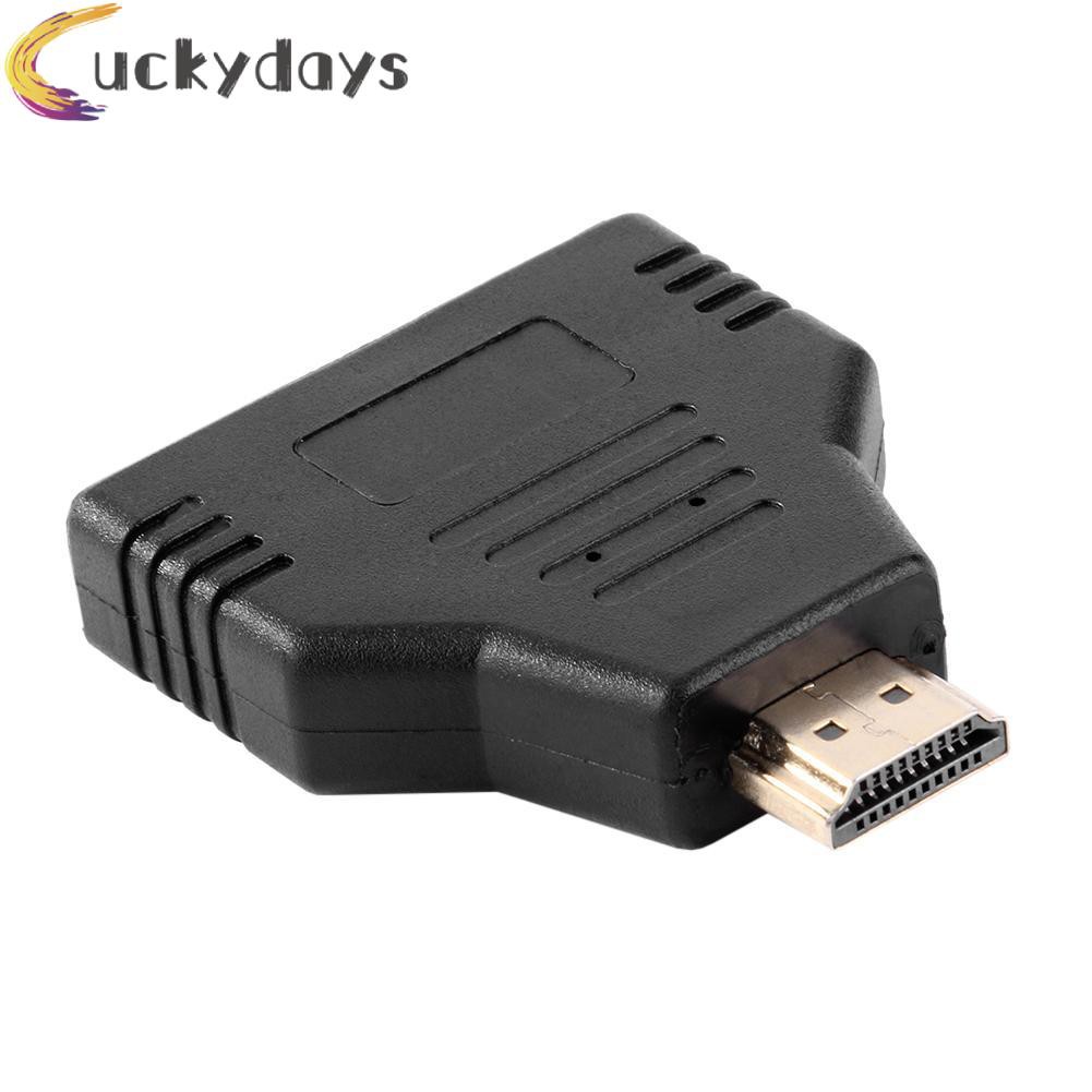 Bộ Chia Cổng Hdmi Đầu Đực Sang 2 Hdmi Female 1 In 2 Out 1080p