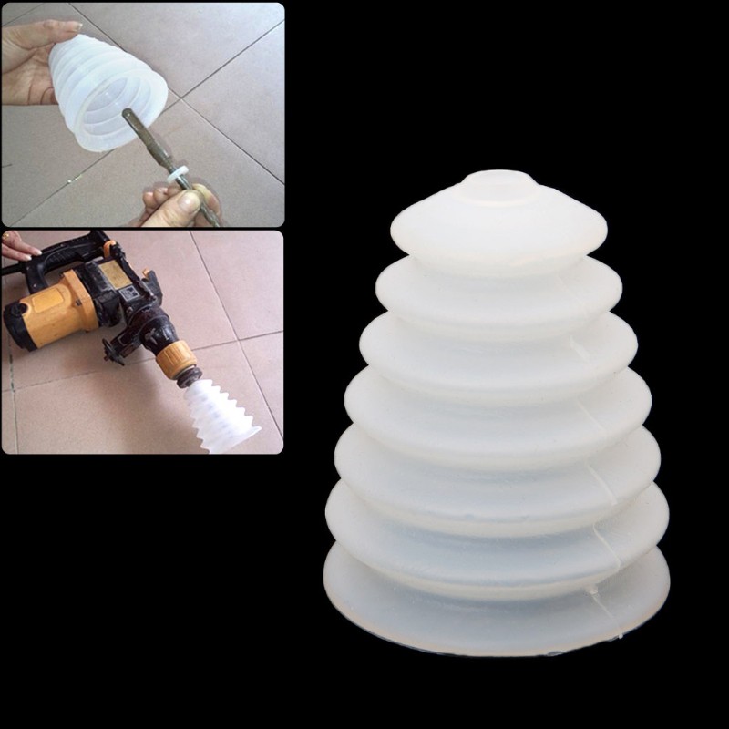 Ốp cao su bọc đầu máy khoan chống bụi tiện dụng