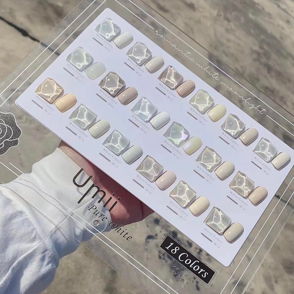 Phụ kiện nail - Sơn Trắng Umii lẻ chai