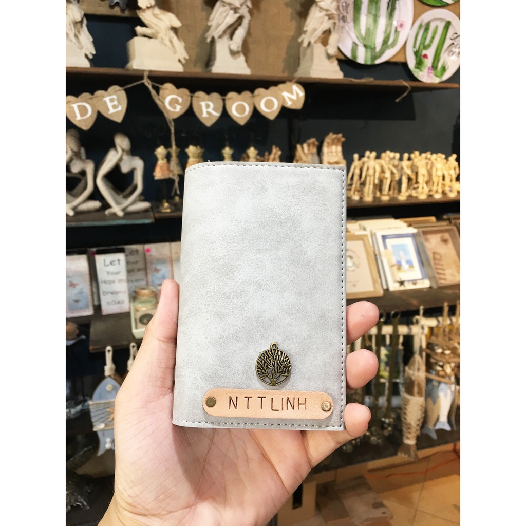 Bao Da Passport (Ví Da Đựng Hộ Chiếu) Khắc Tên Theo Yêu Cầu (yêu cầu riêng) | BigBuy360 - bigbuy360.vn