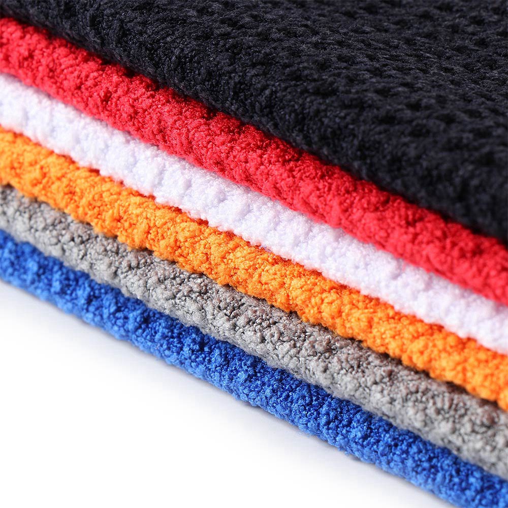 PEONY 40*60cm/30*50cm Cleans Clubs High Water Absorption Cleaning Towels Golf Towel Microfiber 8 Colors Balls Hands Cotton With Carabiner Hook/Multicolor