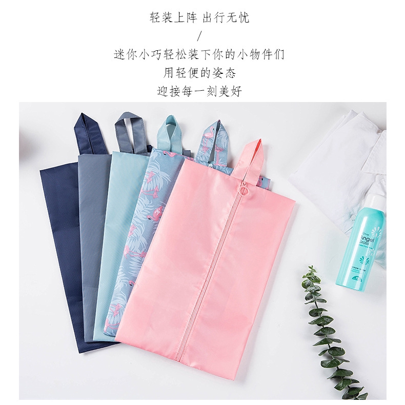 Large-capacity waterproof portable shoe bag, suitable for travel