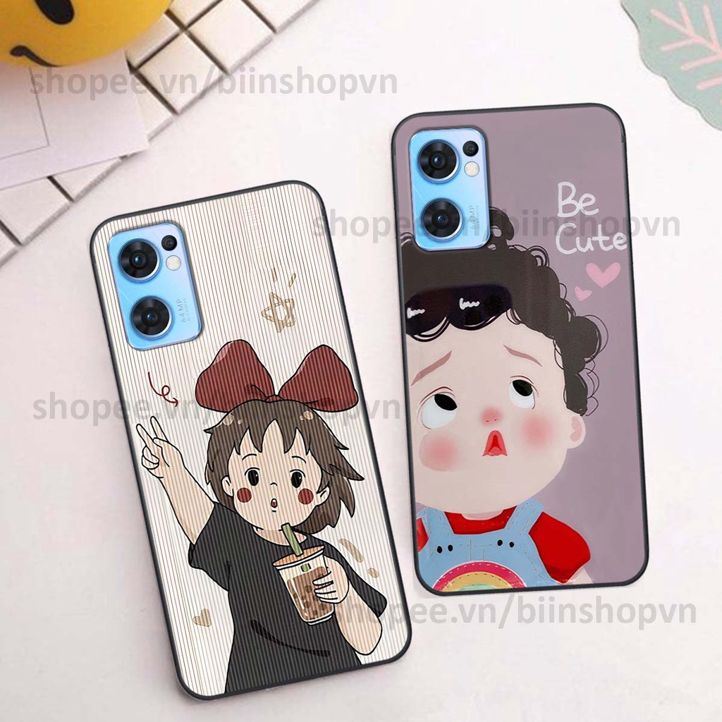 Ốp Oppo Reno7 / Reno7 Z 5G / Reno 7 in hình baby siêu dễ thương, ngộ nghĩnh đáng yêu