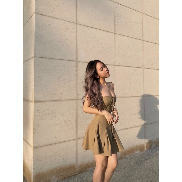 Mei Dress - 2 Dây Dáng Xoè - Sẵn Ship Hoả Tốc | BigBuy360 - bigbuy360.vn