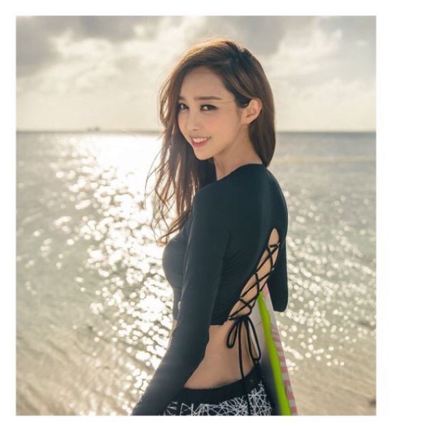 Áo Bơi Nữ Lẻ Tay Dài Crotop (Cam Kết Giá Rẻ Toàn Quốc) Hàng Shop Thiết Kế Chất Đẹp | BigBuy360 - bigbuy360.vn