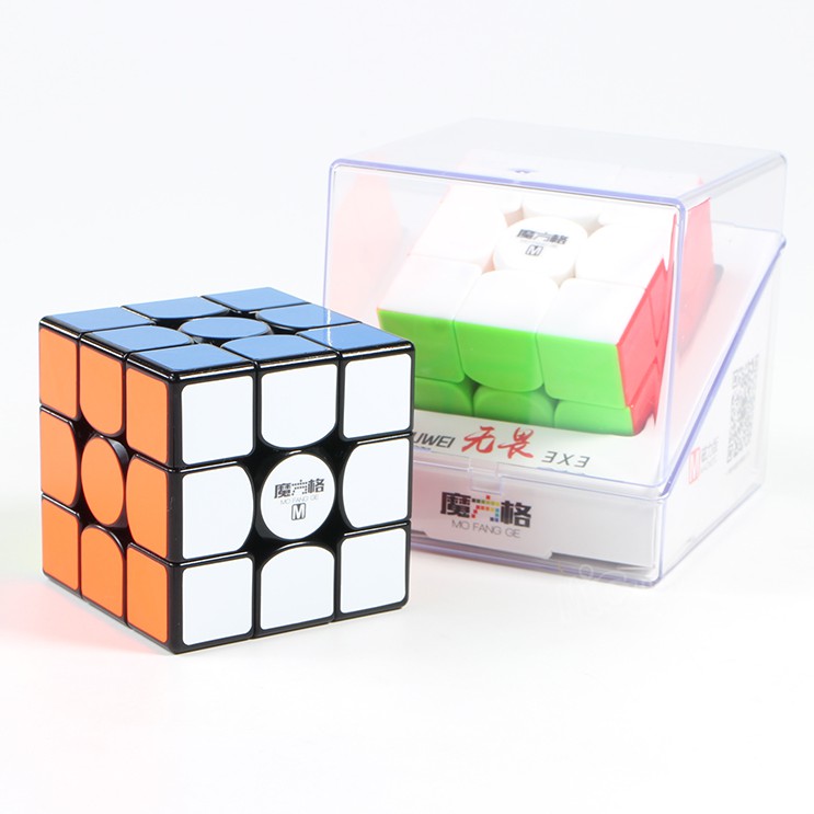 [Mã LIFE0503TOYS1 giảm 10% đơn 150k] Rubik 3x3 QiYi WuWei M Có Nam Châm Khối Rubik 3 Tầng