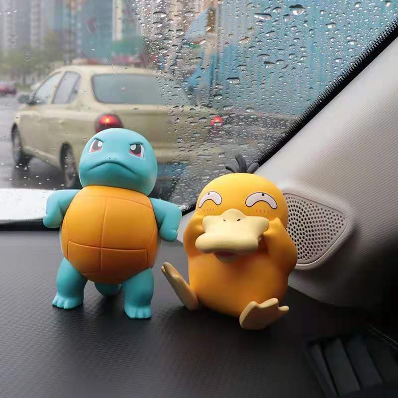 Mô hình Pokemon Psyduck &amp; Squirtle đáng yêu