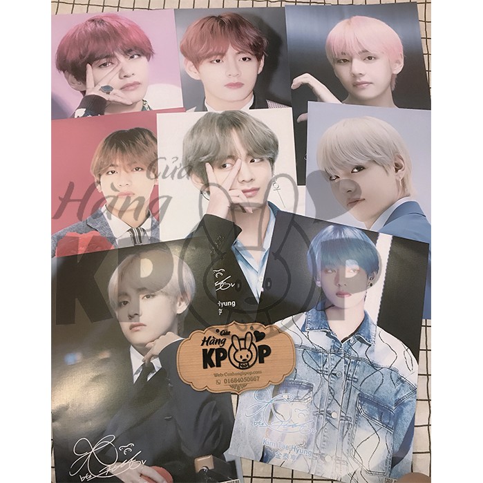 Poster BTS Answer 8 tấm A3 ( nhiều mẫu )