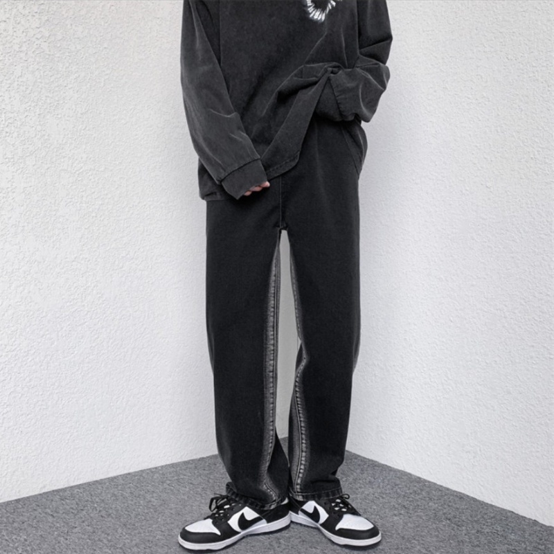 Quần Jean Ống Rộng Nam - Nữ, Ống Suông Style Hàn Quốc HOT TREND 2022-Trend Clothing!