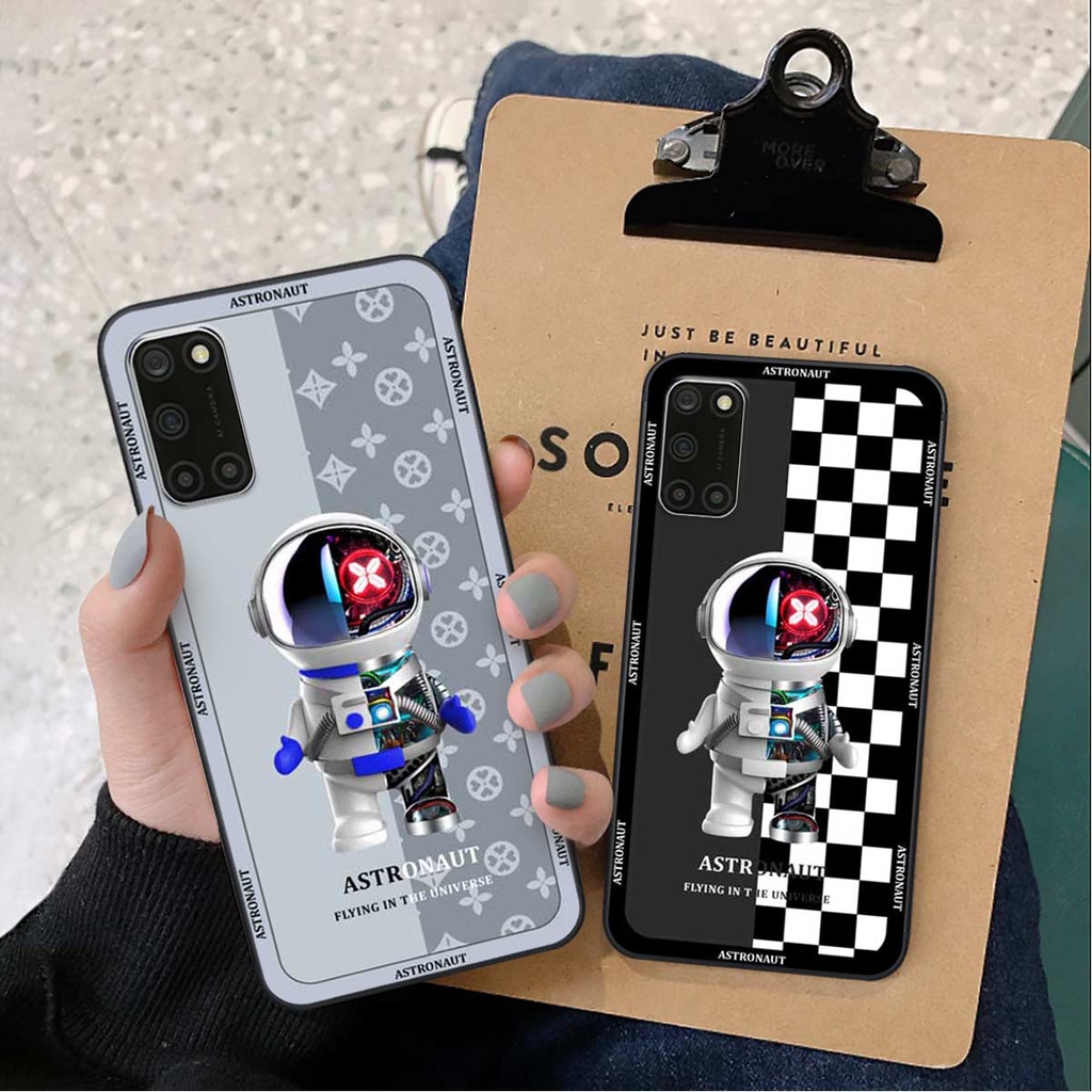 Ốp lưng điện thoại Oppo A52 / A92 astronaut, bear leopart, sheep, vỏ ốp rẻ bền đẹp
