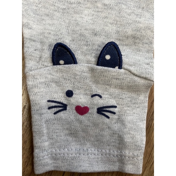 Quần dài thun cotton bé gái hoạ tiết xinh xắn thu đông