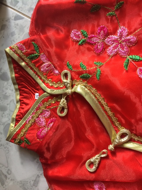 Váy sườn xám cách tân cheongsam - cổ trang hán phục
