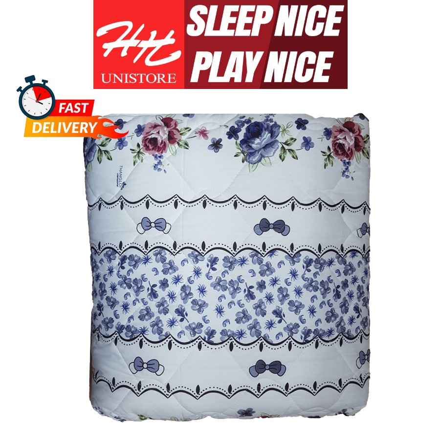 Bộ chăn ga gối 5 món cao cấp 100% cotton Thắng Lợi Hy&amp;Han Unistore