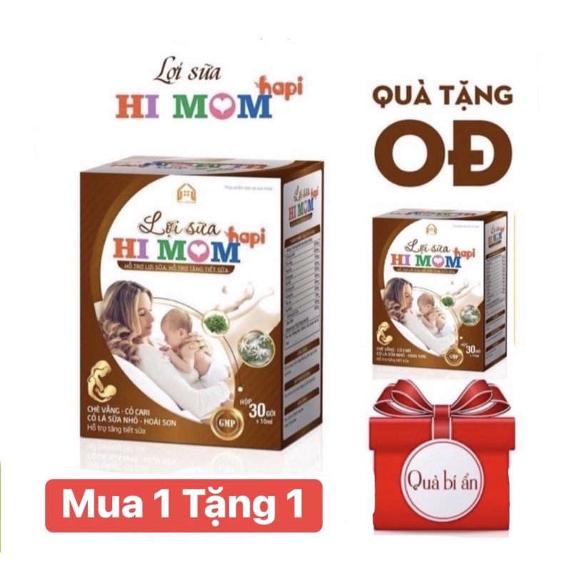 Lợi Sữa Hi Mom Hapi Chính Hãng (Tặng Gói Lẻ)