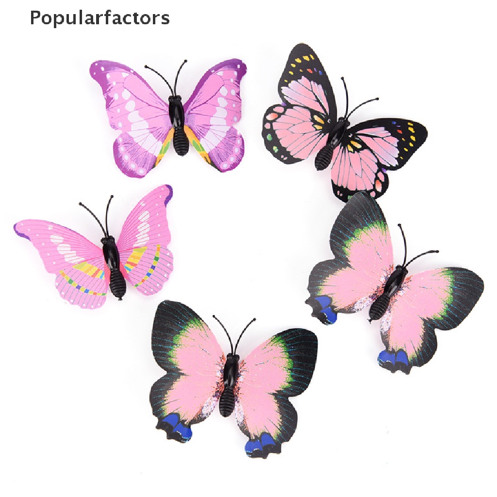 Bộ 5 Kẹp Tóc Hình Bướm Dễ Thương