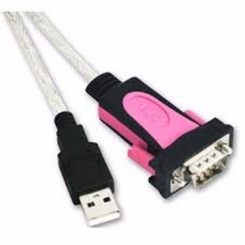 Cáp USB To Com RS232 Z-TEK ZE400 Và Cổng Chuyển 9 Chân Âm Ra 25 Chân Dương LPT