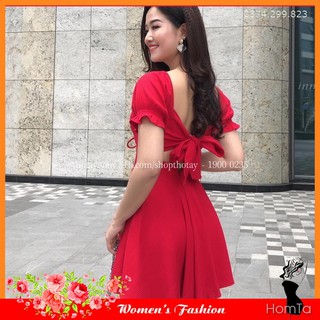 Đầm Body Sexy Hở Lưng