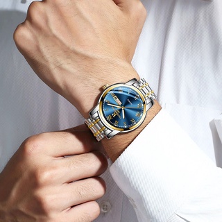 ĐỒNG HỒ NAM R-ONTHEEDGE KÍNH TRÁNG SAPPHIRE  + TẶNG KÈM PIN CAO CẤP
