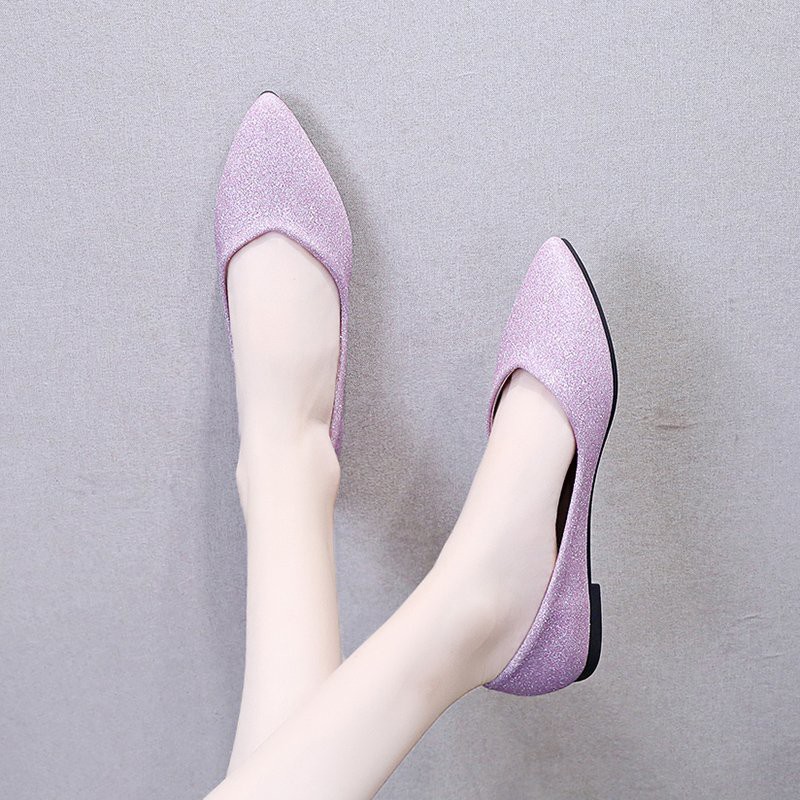 Giày Búp Bê Nữ Mũi Nhọn Thời Trang Hàn 2021 | BigBuy360 - bigbuy360.vn