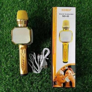 Micro Karaoke Kiêm Loa Bluetooth Sd10 Chính hãng