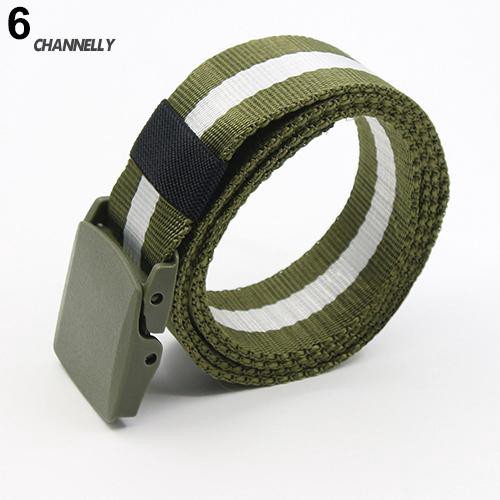 Dây nịt phong cách quân đội bền cá tính dành cho nam
