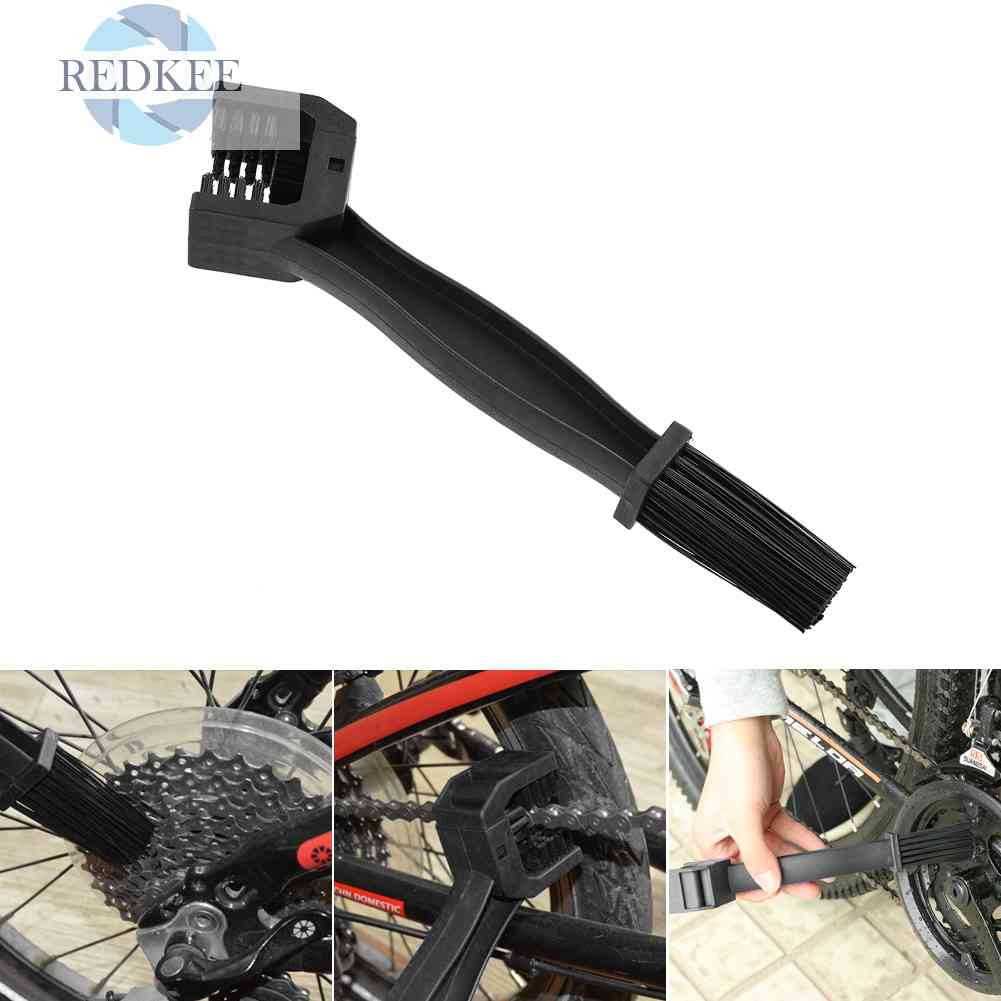 Bàn Chải Làm Sạch Xích Xe Đạp Leo Núi 2 Loại Bằng Nhựa