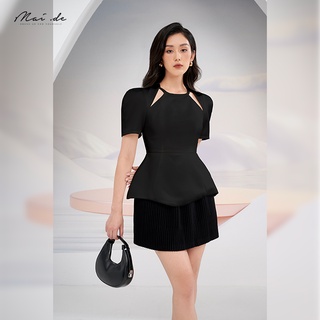 [Mã BMLT30 giảm đến 30K đơn 299K] MAI.DE - Váy  ngắn xếp ly FARRER SKIRT