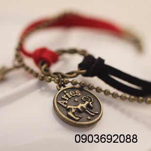 Lắc tay nữ 12 cung hoàng đạo siêu xinh LN11