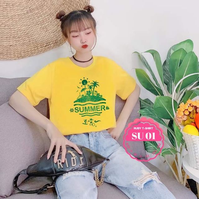 Áo thun Summer tay cộc