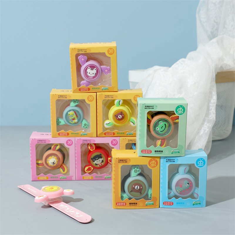 Vòng Đeo Tay Chống Muỗi Có Khóa Xoay Dạ Quang Họa Tiết Hoạt Hình | BigBuy360 - bigbuy360.vn