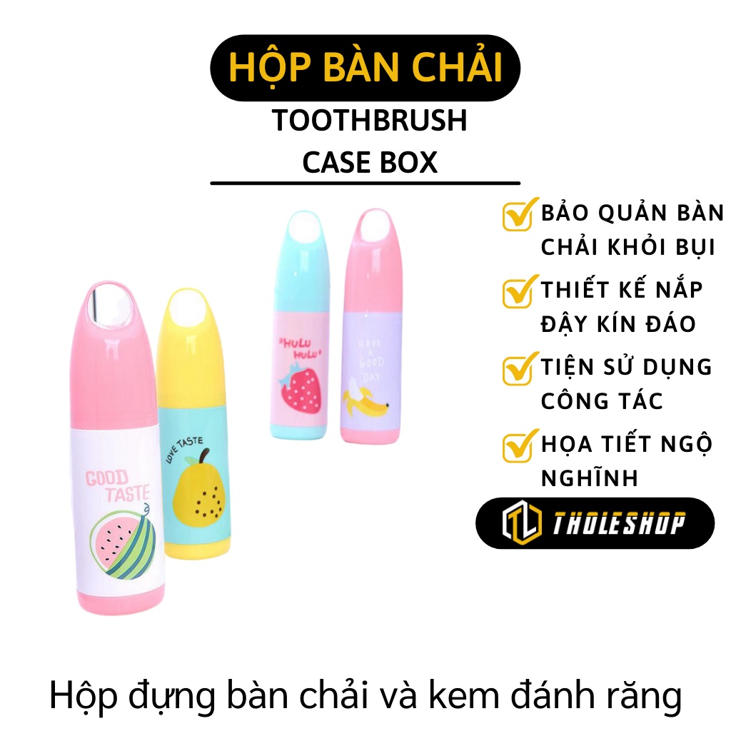 Hộp Đựng Bàn Chải - Hộp Đựng Kem Đánh Răng, Khăn Mặt, Muỗng, Đũa Du Lịch  5309