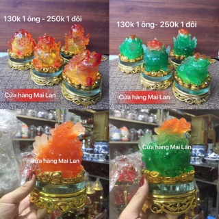 1 ĐÔI CÓC + TỲ HƯU (chiều tài giữ lộc, trấn trạch trừ tà)