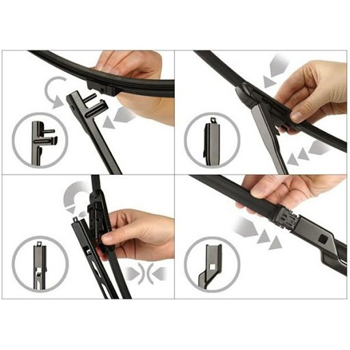 Gạt Mưa Cao Cấp BOSCH Aero Twin Chính Hãng Cho Nhiều Dòng Xe HIBUAUTO - nhiều kích cỡ