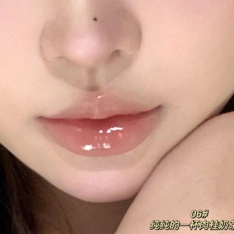 Son Bóng Trong Suốt Dạng Lỏng Chống Thấm Nước Phong Cách Hàn Quốc